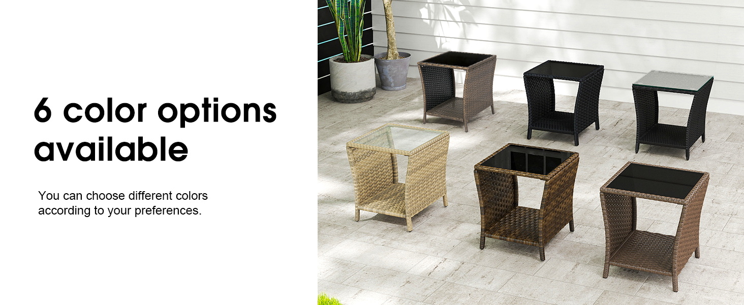 outdoor side table