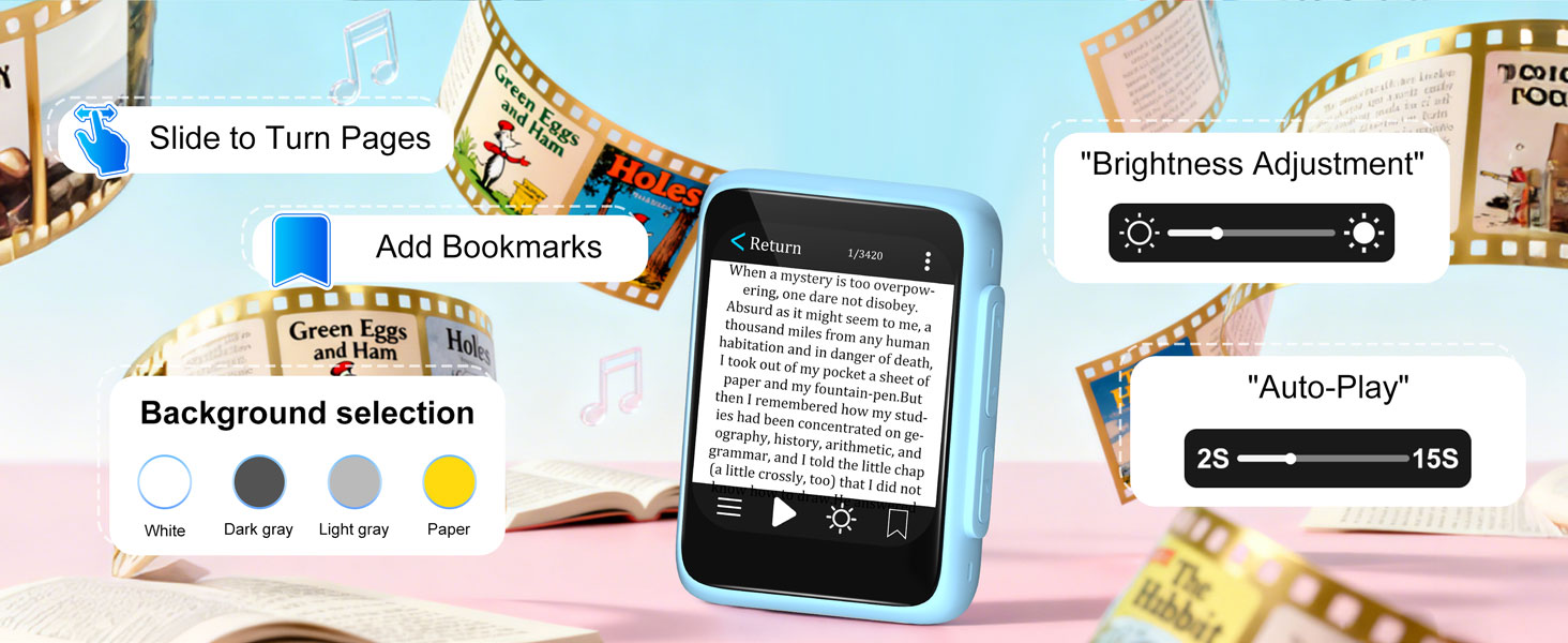 bluetooth mp3 player, mp3 player with sd card, mp3 player with fm radio