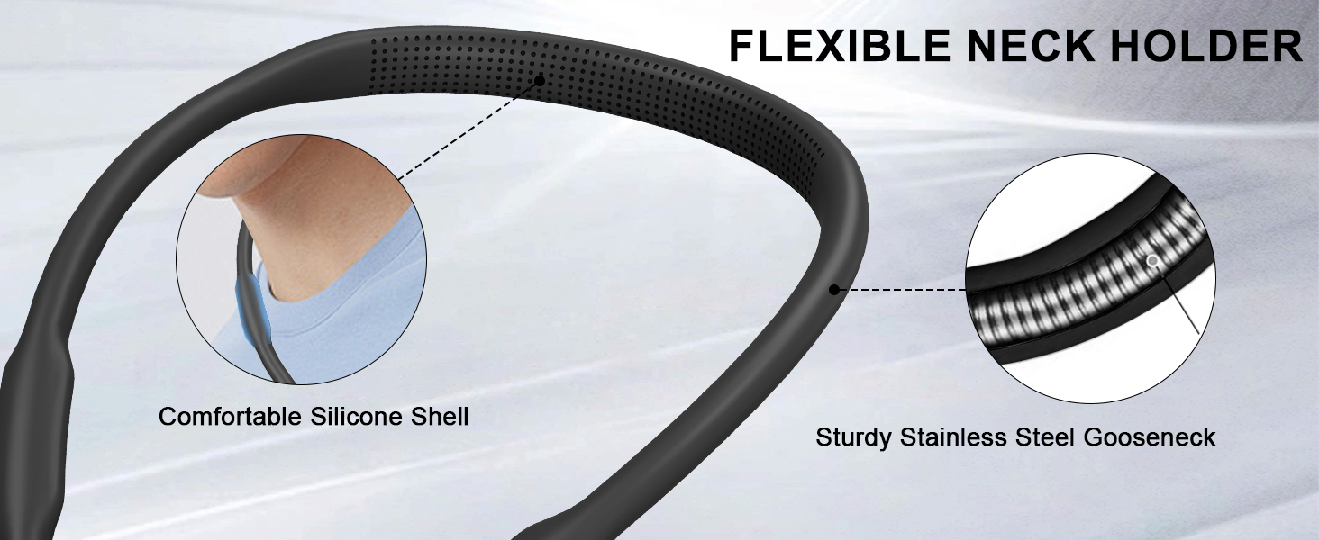 Neck Phone Holder for Recording