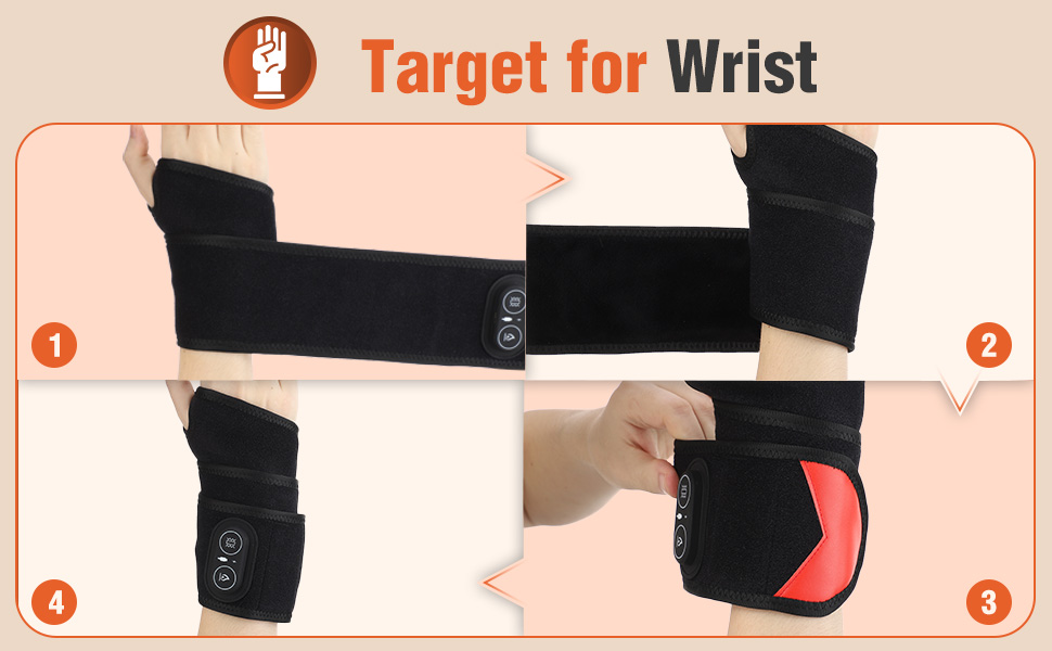 wrist heating pad