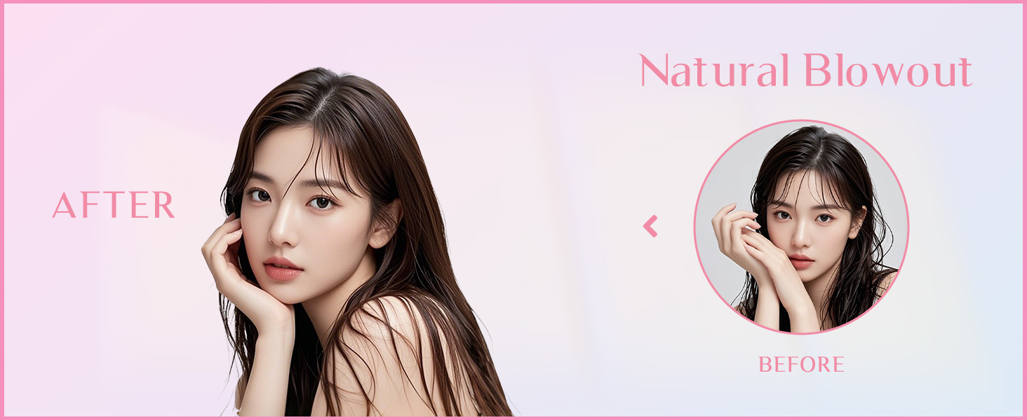 B071 hair straightener brush