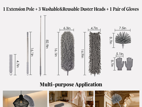 long dusters for cleaning