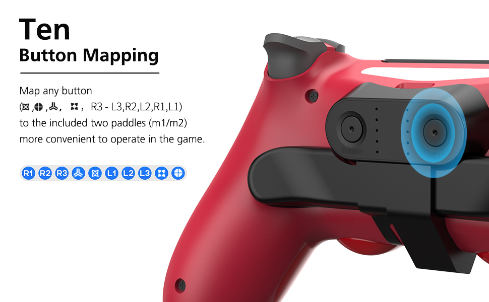 controller back button attachment