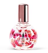MelodySusie 28ml Rose Cuticle Oil for Nails,Infused with Real Flowers, Strengthens, Repairs,Hydra...