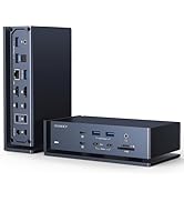 iVANKY FusionDock Max 1, 20-in-2 Thunderbolt 4 Docking Station Only for M1-M5 Pro/Max MacBook, Qu...