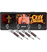 Officially Licensed Ozzy Osbourne Jack Rack Guitar Amp Key Hanger- Includes 1 Interchangeable Ma...