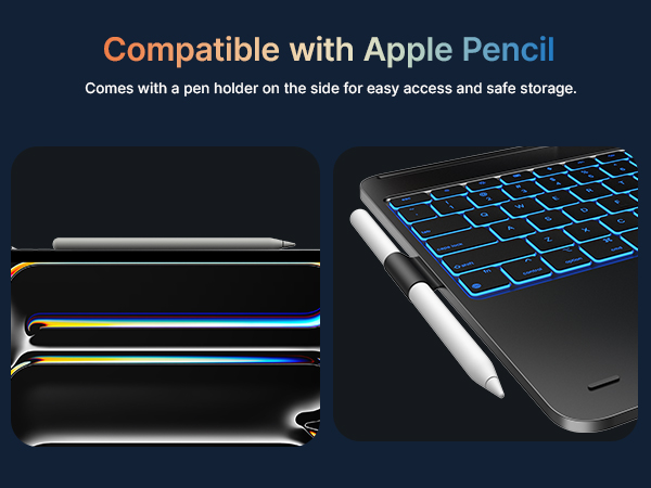keyboard for ipad pro m4/m5 11 inch case