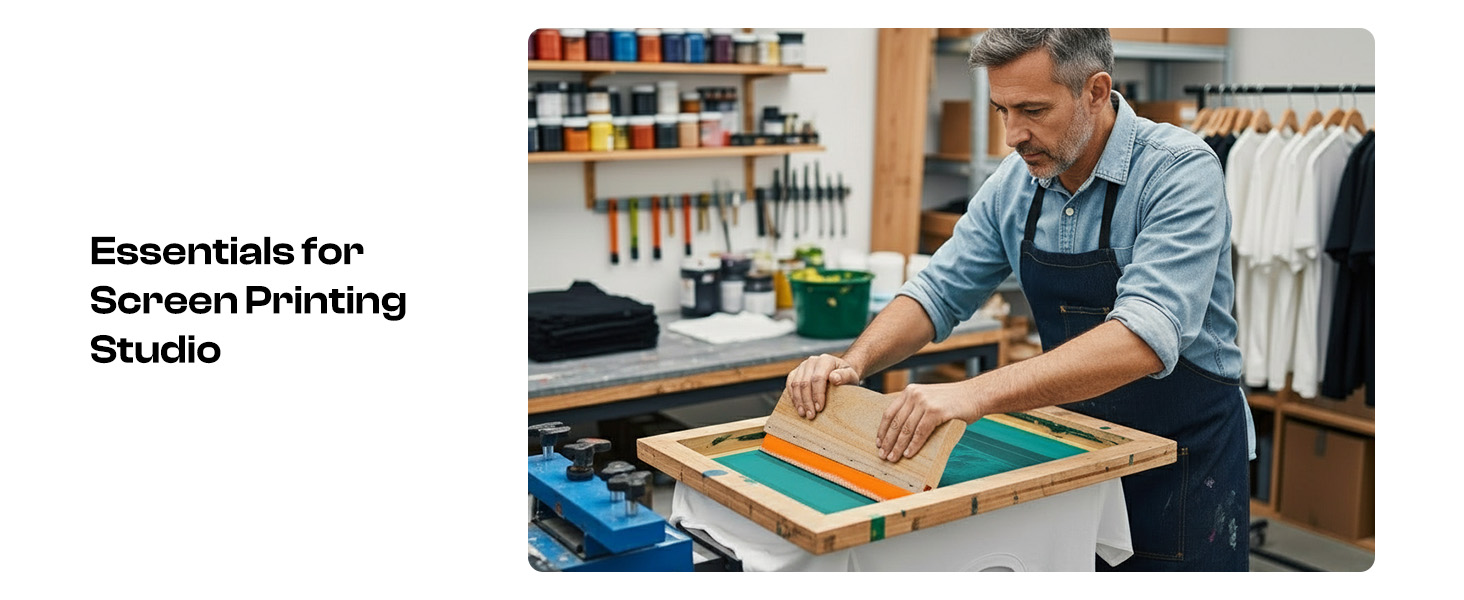 Essentials for Screen Printing Studio