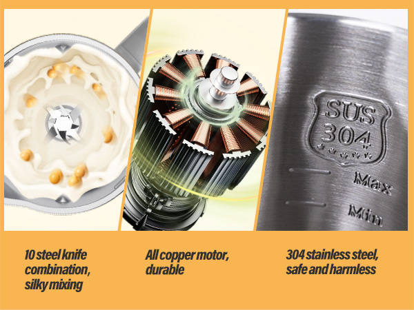 electric bean and nut milk machine