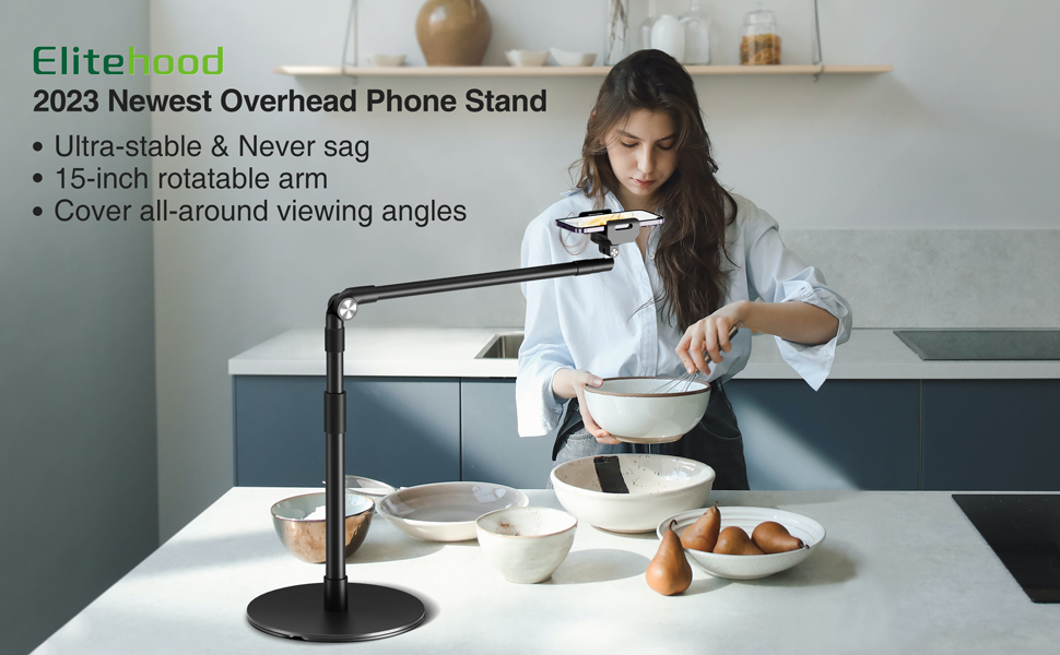 overhead phone stand