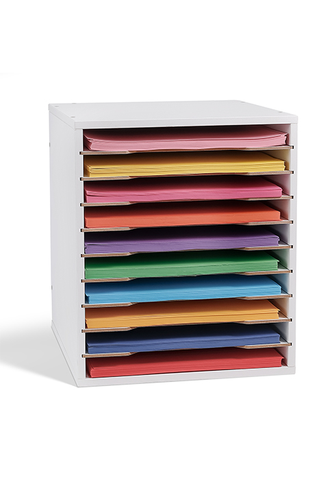 paper shelf organizer