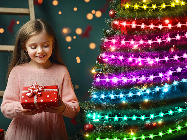 star string lights globe fairy lights smart string lights for bedroom