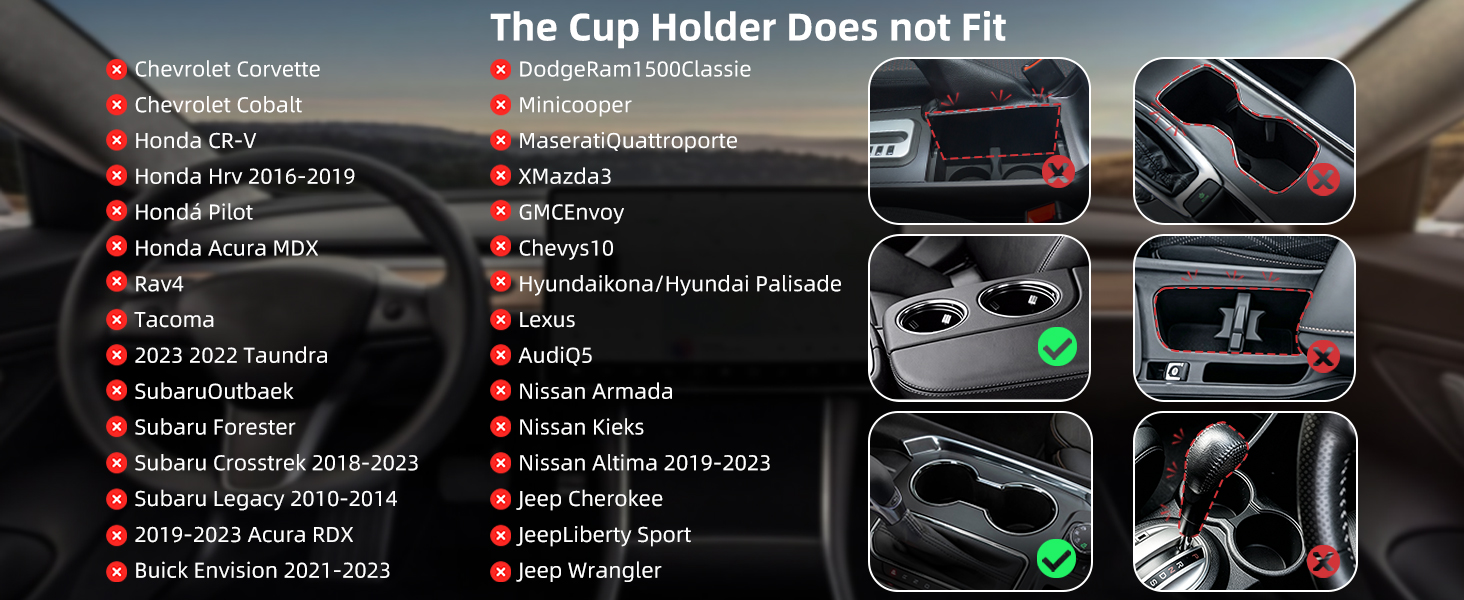 car cup holder expander