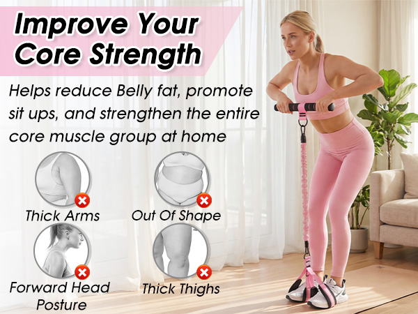 pedal resistance band with handle