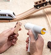HOTO Glue Gun, Easyflow Hot Glue Gun with 40 Glue Sticks, Auto Dispensing, Fast Preheating Mini H...