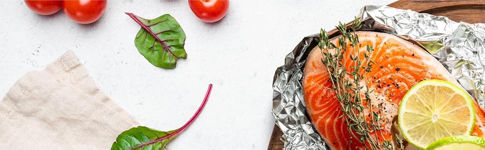 Glad, Foil, Sheets, Non-stick, Tin, Plates, Fork