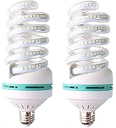 30W Spiral LED Bulbs, E26/E27 LED Corn Light Bulbs (250W Incandescent Equivalent), Daylight White...