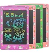 4 Pack LCD Writing Tablet for Kids 8.5 Inch Colorful Electronic Writing Drawing Pads Portable Doo...