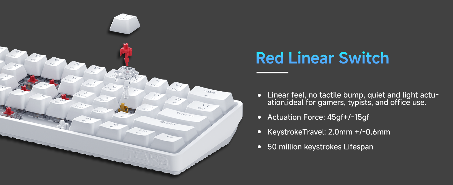 tmkb t61se red linear switch