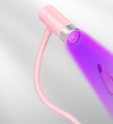 krofaue 12W UV Nail Lamp - Professional Auto-Sensing Nail Dryer with 4 Timers, Touch Buttons Rech...