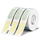 NIIMBOT D11 D110 Label Maker Tape Adhesive White Label Paper Compatible for NIIMBOT D11 D110 Labe...