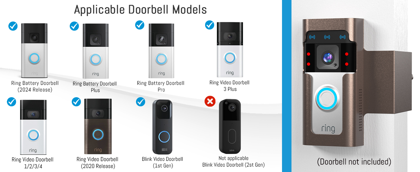 ring doorbell mount bronze