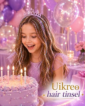 Uikreo hair tinsel model show 02