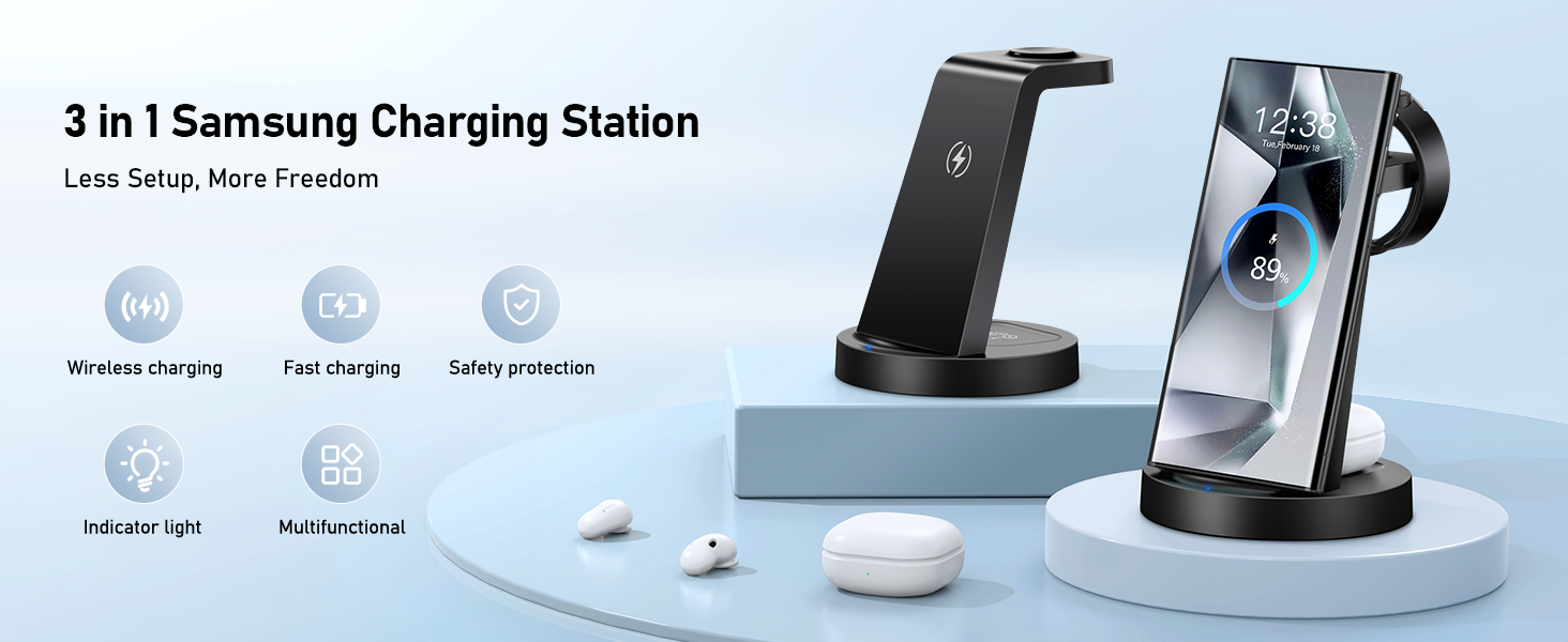3-in-1 samsung wireless charger