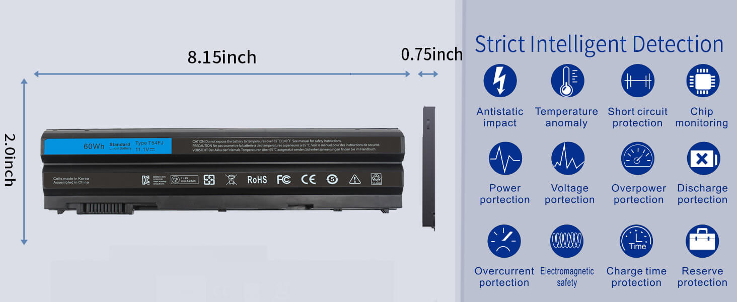 t54fj dell laptop battery