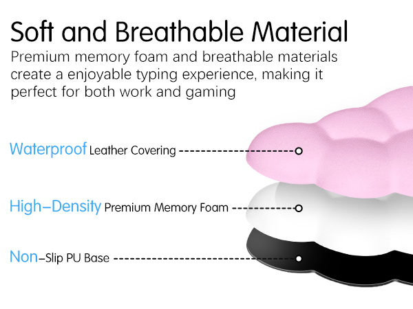 cloud wrist rest keyboard