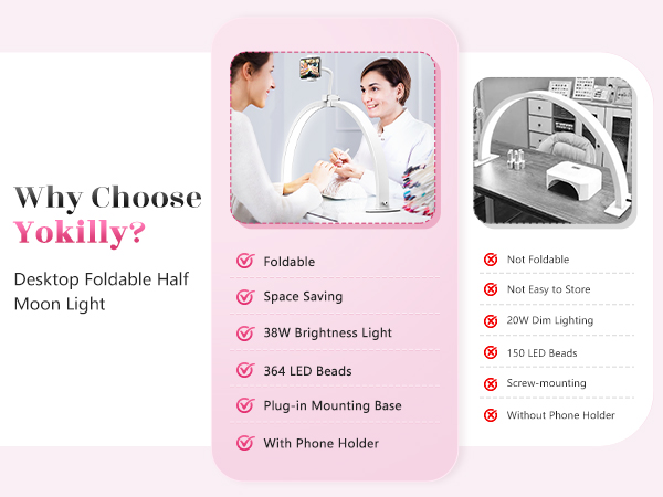 half moon nail light
