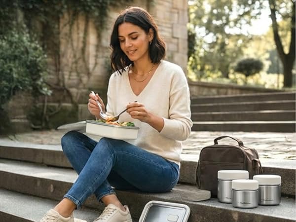 Modaniam STainless Steel Lunch Box , Stainless Steel bento Box