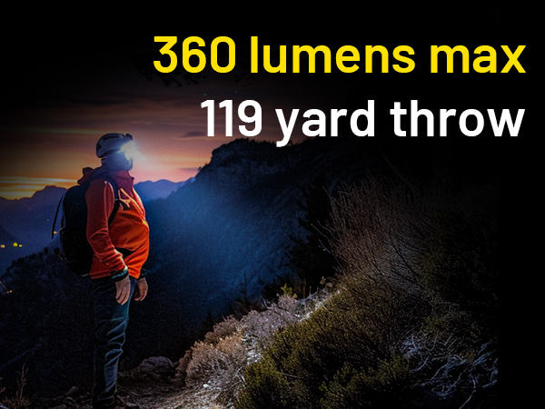 A person stands on a trail path while wearing the NU20 Classic at sundown.