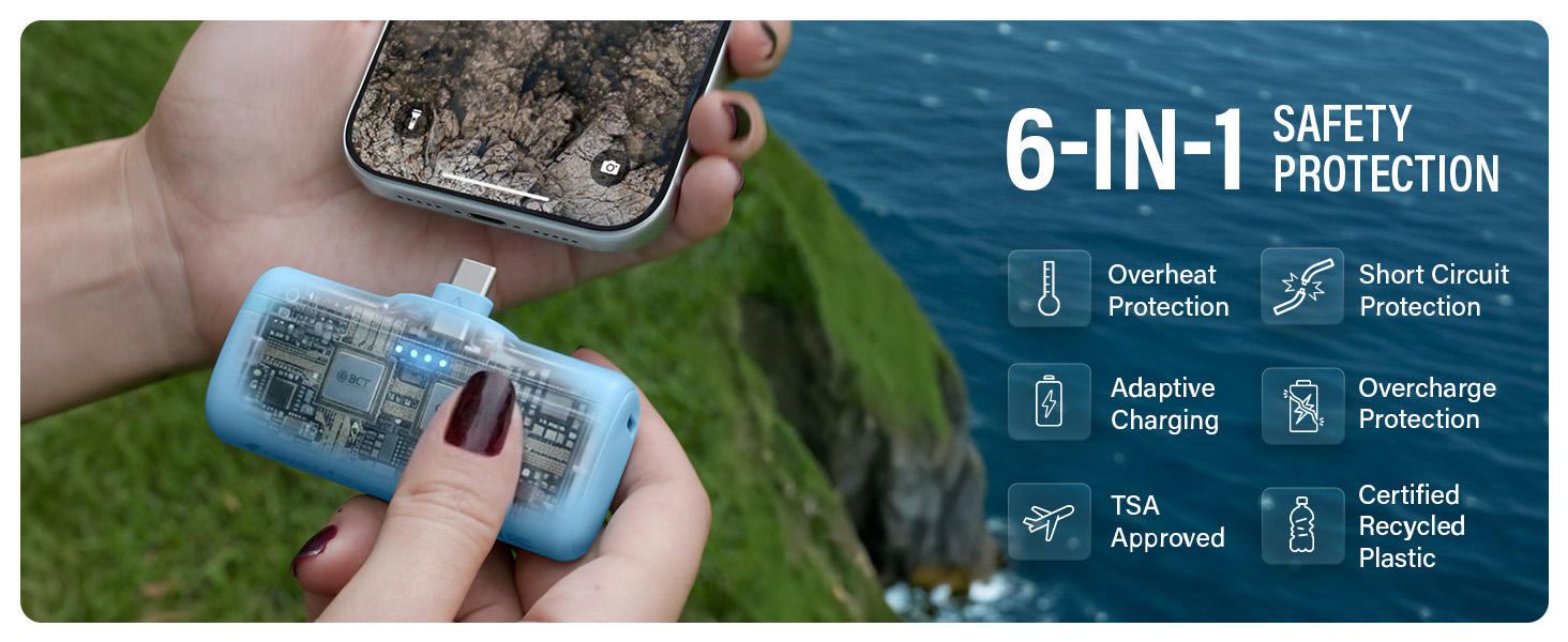 portable battery charger power bank fast charging