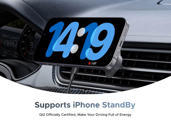 Supports iPhone StandBy