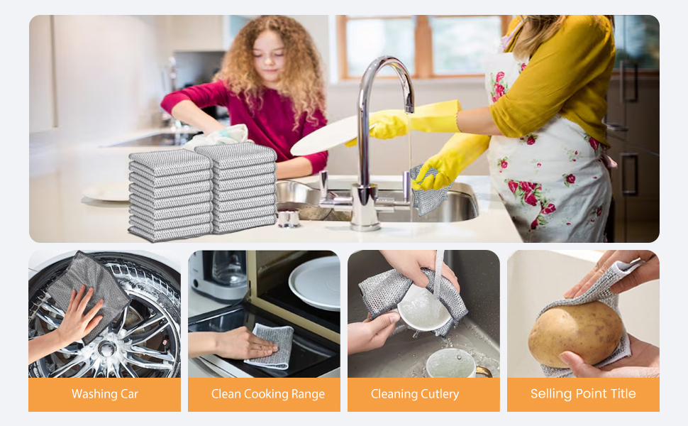 Reusable Durable Cleaning Pads