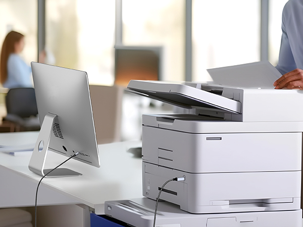 USB B to C printer cable