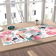 watercolor pink flower desk mat 220x220