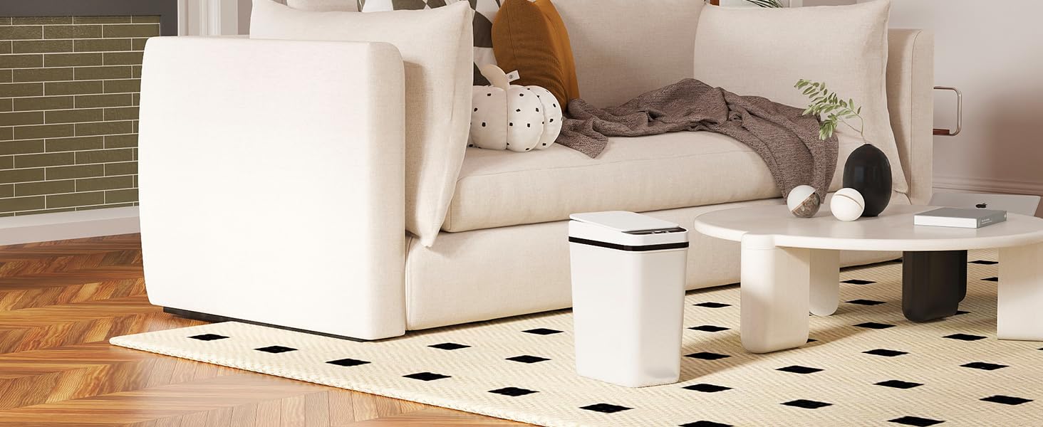 bathroom trash can