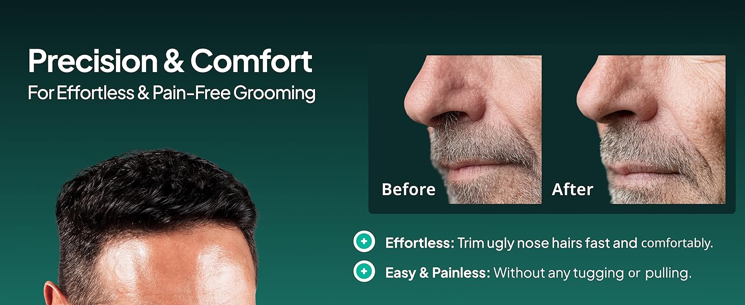 manual nose hair trimmer