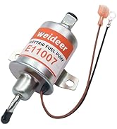 weideer E11007 Electric Fuel Pump Replacement for Onan Cummins A029F889 149-2311 149-2311-02 149-...