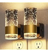 Briignite Night Light, 2 Pack Dimmable Night Lights Plug into Wall, LED Night Light with 0-100 LM...