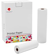 Phomemo 2 Roll US Letter Size Thermal Printing Paper Quick-Dry, 8.5''x11'' Thermal Paper Compatib...