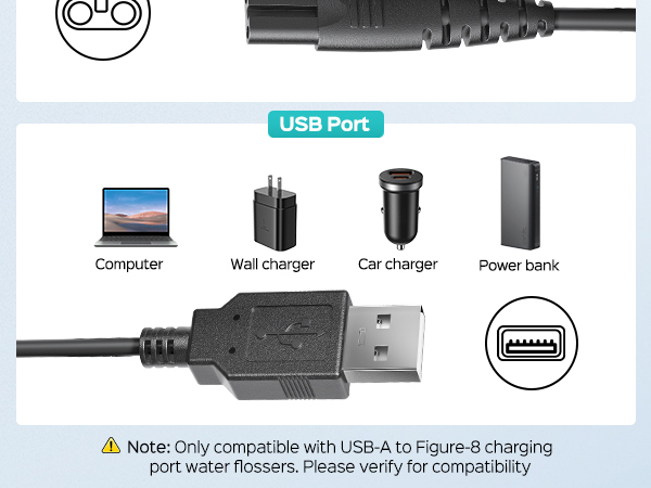 water flosser charger