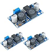 WWZMDiB 3 Pcs Automatic Buck Boost Converter DC to DC 4-32V to 1.5-35V Voltage stabilization Module