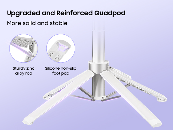 Selfie Stick Tripod with Light