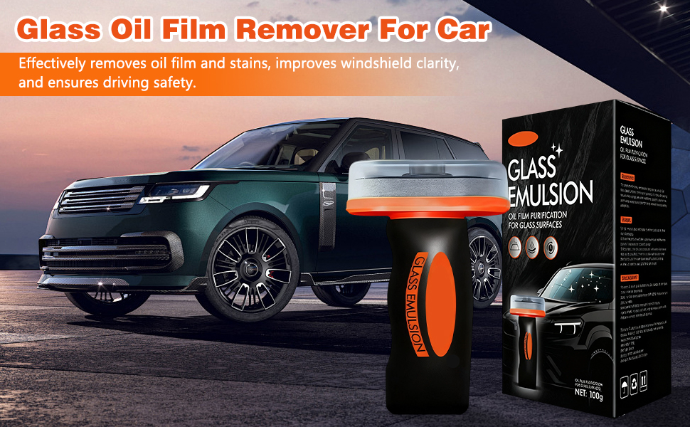 Glass Oil Film Remover for Car, Oil Film Remover for Car Windshields
