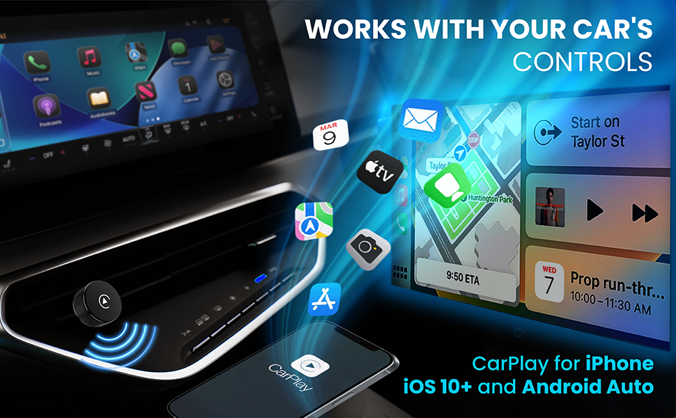 works with your car&amp;#39;s controls