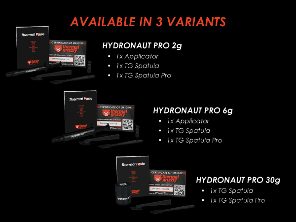 availabe in 3 variants