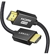 IVANKY 8K HDMI 2.1 Cable 48Gbps 3.3ft, Ultra High-Speed Braided HDMI Cable, 4K@120Hz 8K@60Hz eARC...
